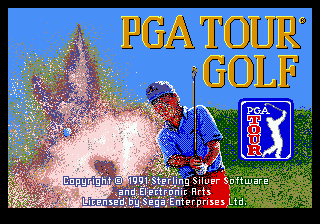 Заставка игры PGA Tour Golf